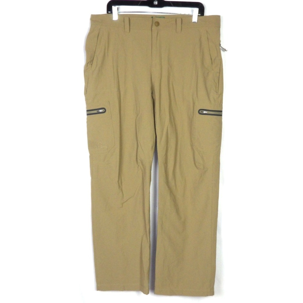 L.L. Bean Water Resistant CRESTA Nylon Stretch Hiking Trail Pants Men's 36 X 30